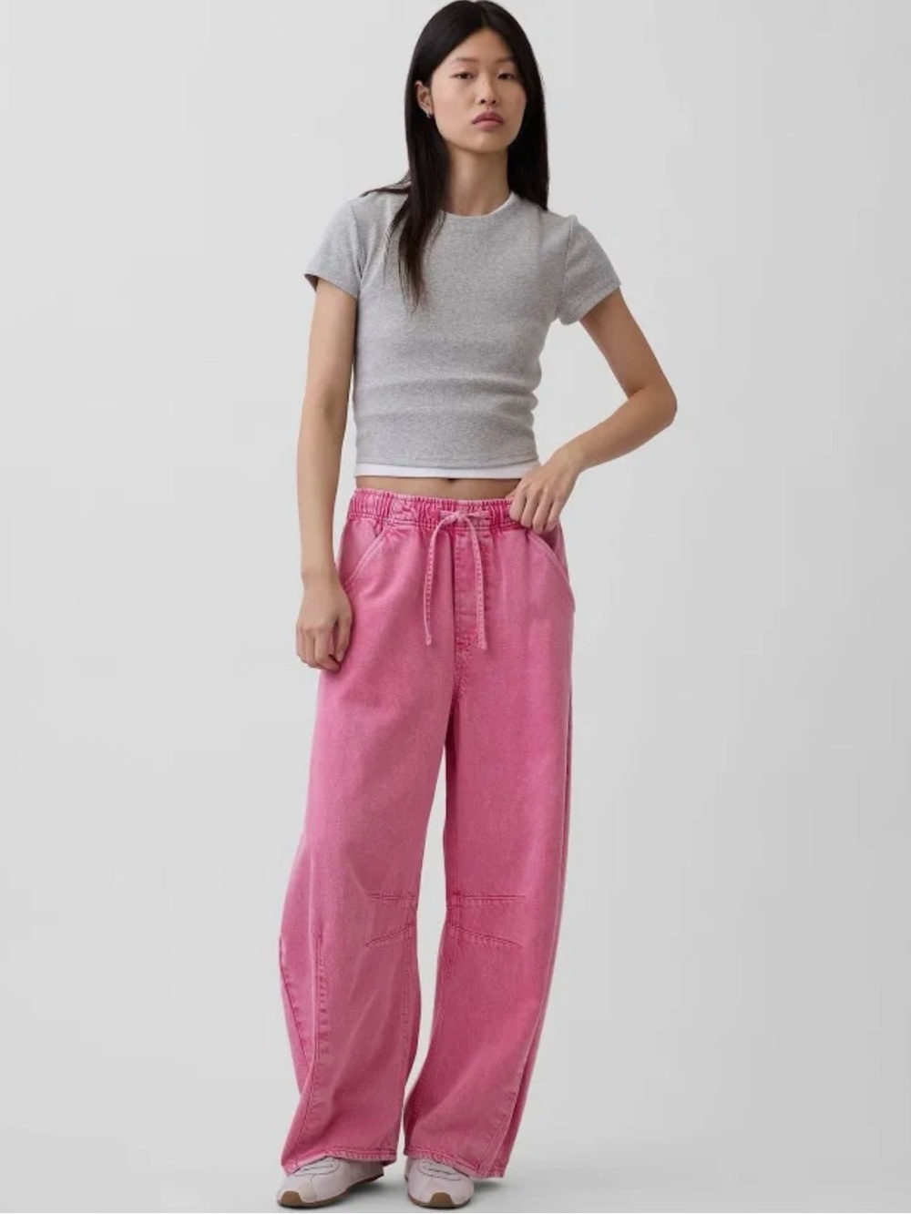 GAP Women’s Mid Rise Ultrasoft Horseshoe Jeans